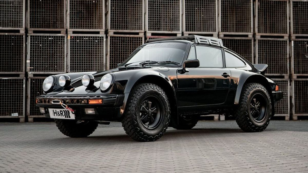 保时捷911 Syberia RS拉力赛车。