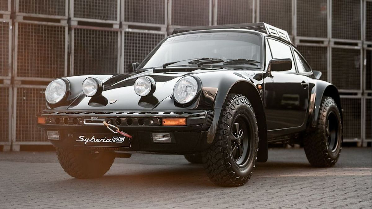 保时捷911 Syberia RS拉力赛车。