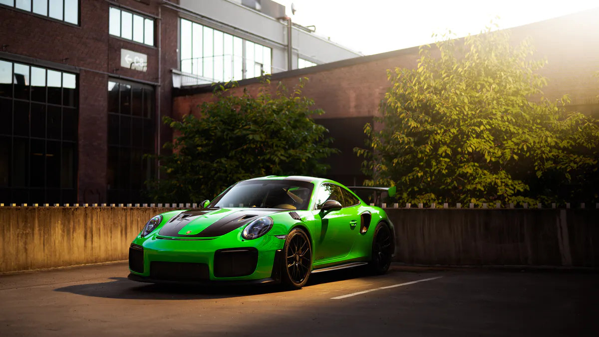 分享图片 奥斯陆，911 GT2 RS（PTS蝰蛇绿）