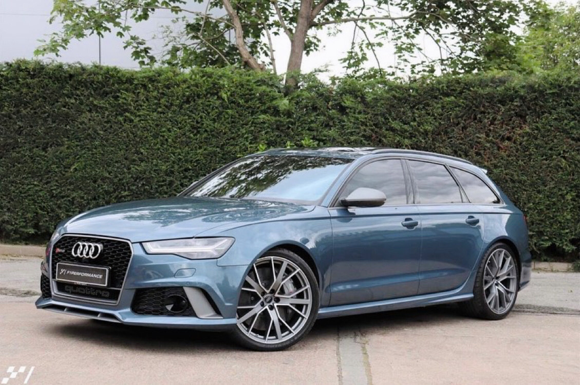 奥迪RS6 Avant，这个颜色让它看起来“人畜无害”