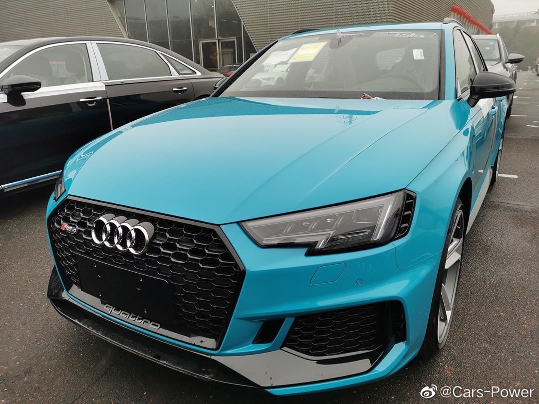 迈阿密蓝 奥迪RS4 Avant 可以不？