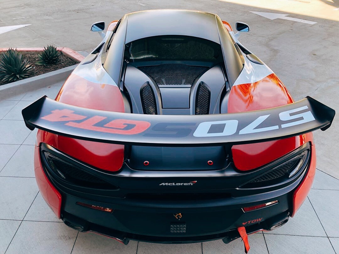 汽车美图赏析：McLaren 570S GT 呦呦