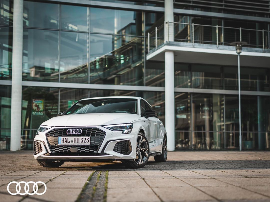 在欧洲街头的全新奥迪A3 Sportback！