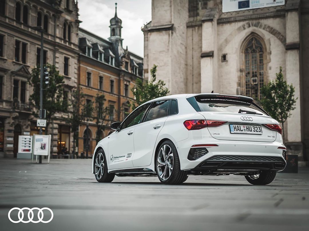 在欧洲街头的全新奥迪A3 Sportback！