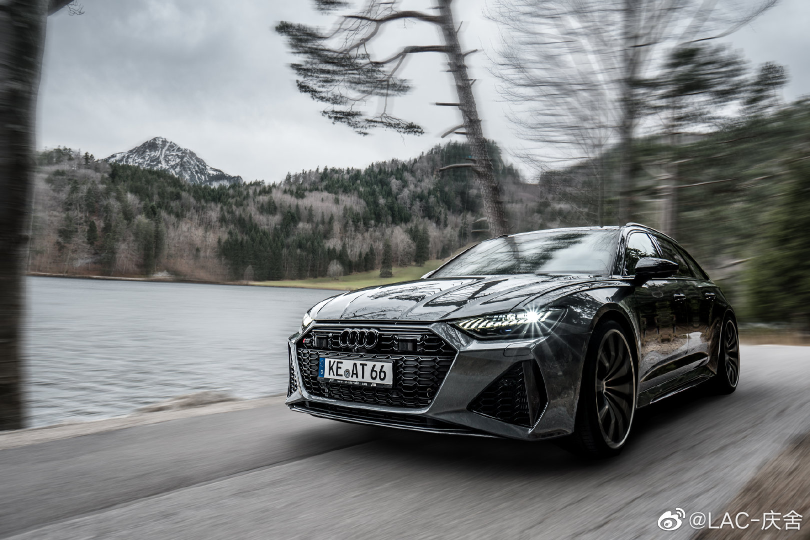 这台奥迪RS6真的好看，不愧是标杆!