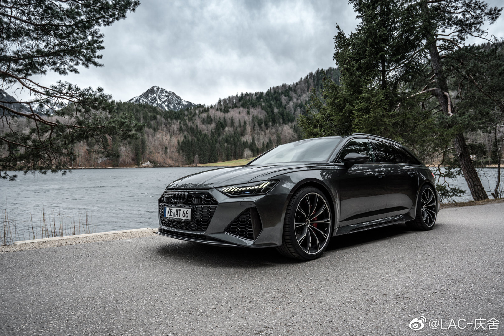 这台奥迪RS6真的好看，不愧是标杆!
