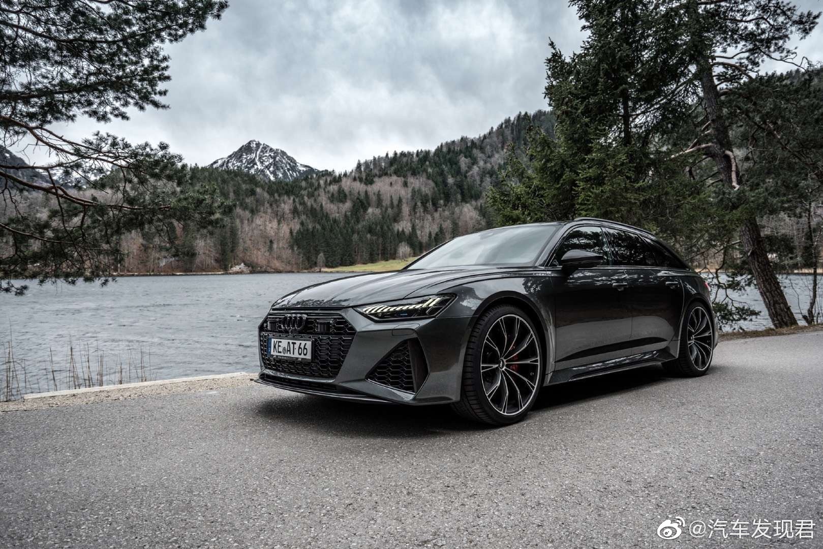 以后奥迪RS6就是我的奋斗目标了！