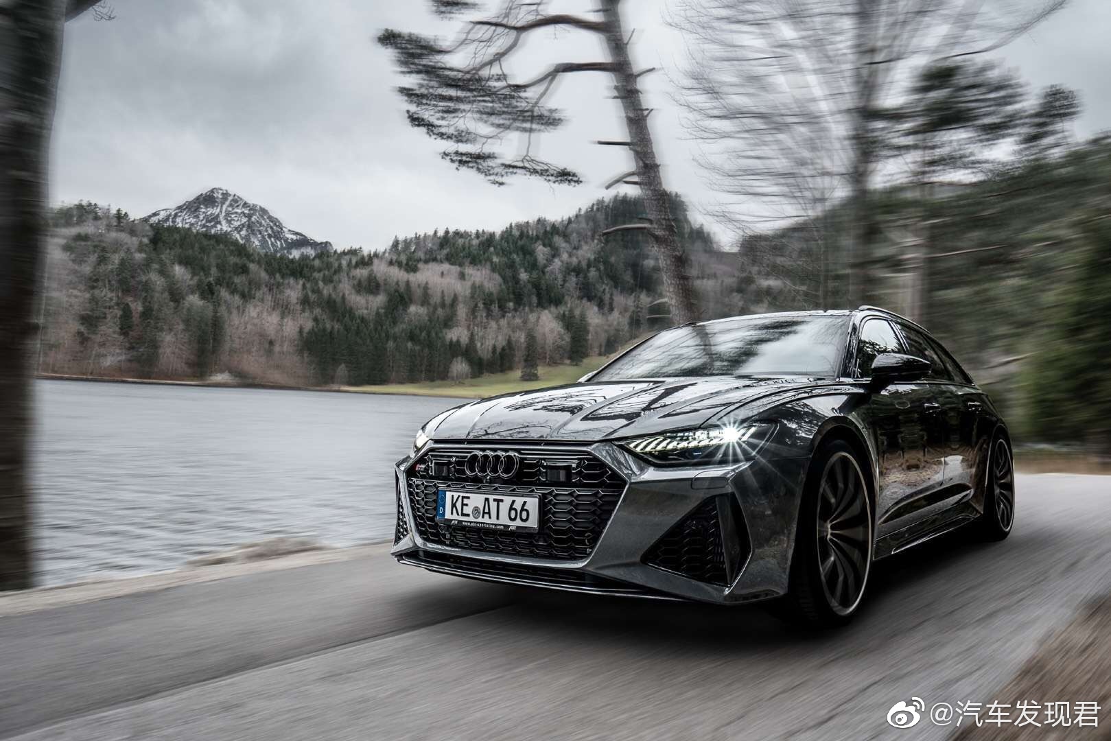 以后奥迪RS6就是我的奋斗目标了！