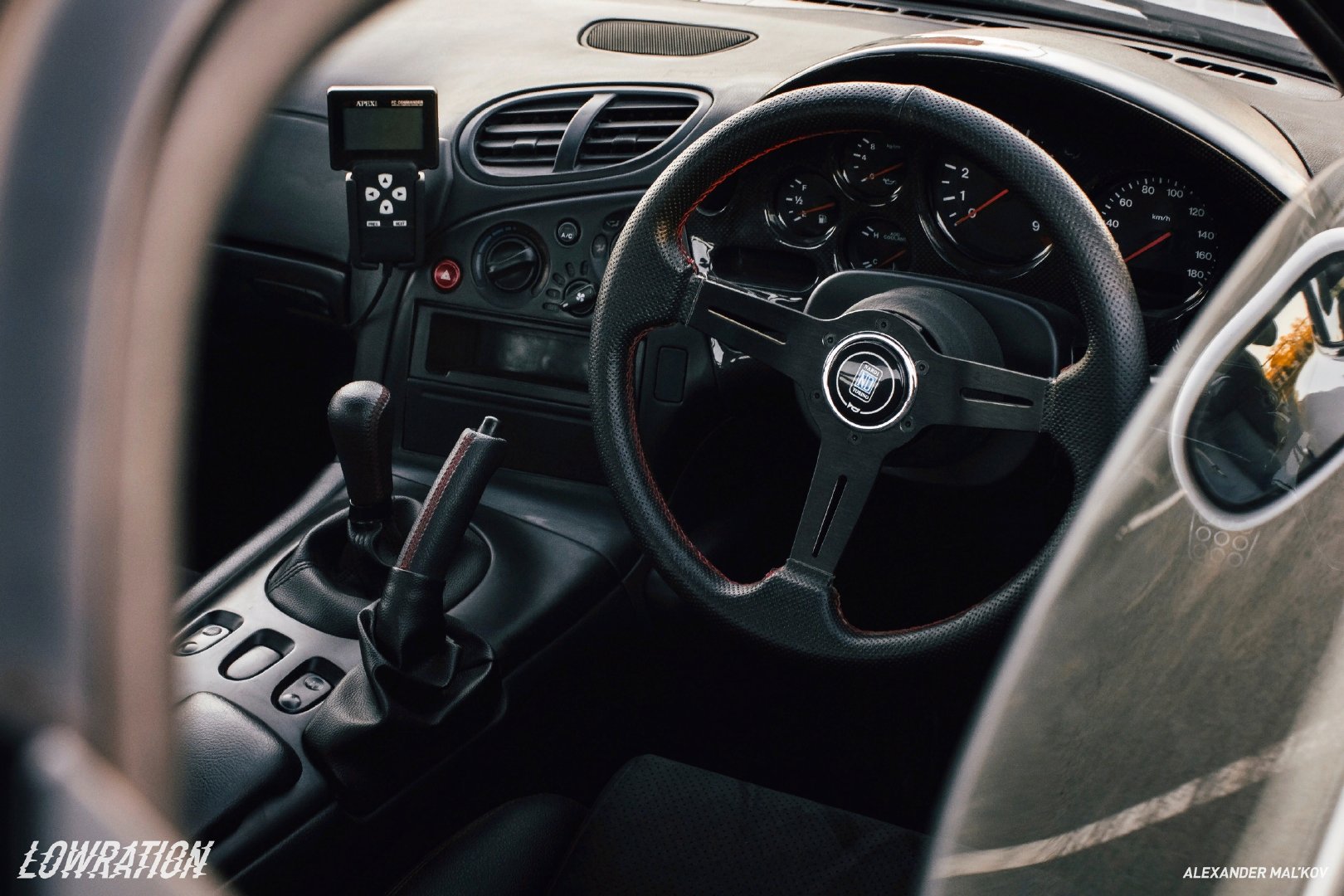 好看的汽车图片马自达rx7转子魅力