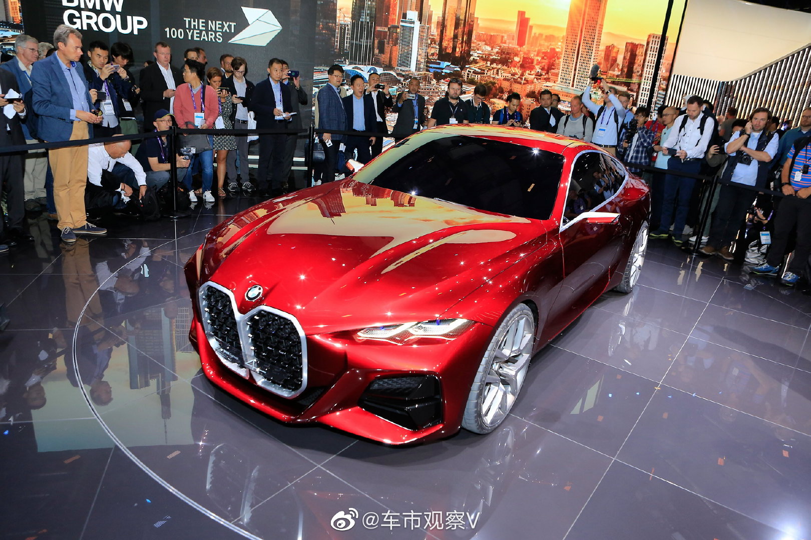 宝马4夸张大嘴格栅，真实锤了！