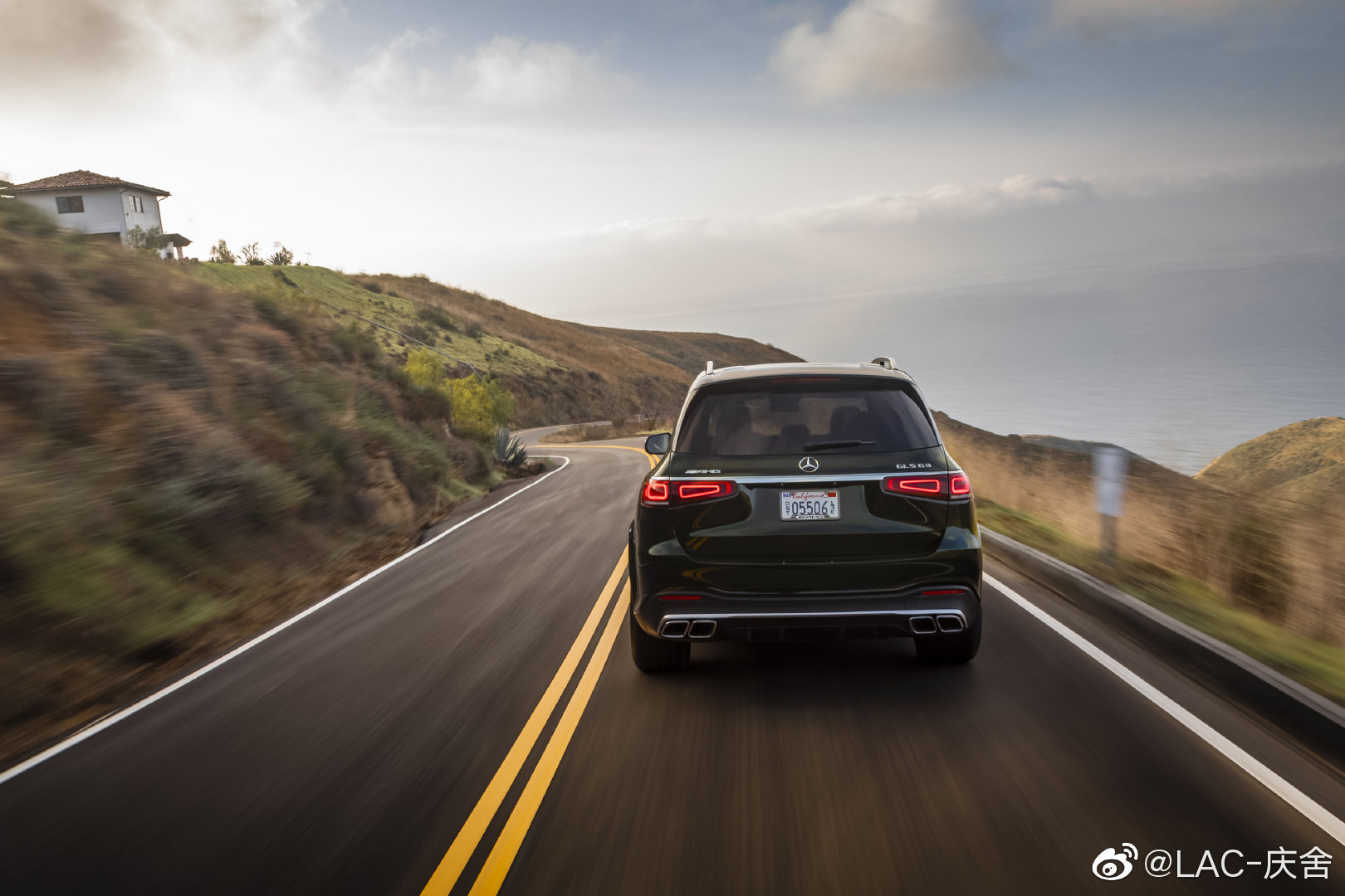 AMG GLS：战意十足的配色!