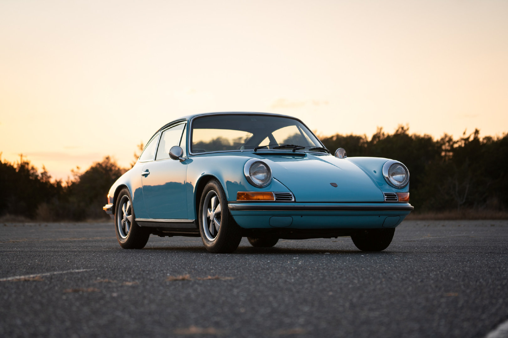 原汁原味才是最好，1969 Porsche 911S Coupe 水晶蓝