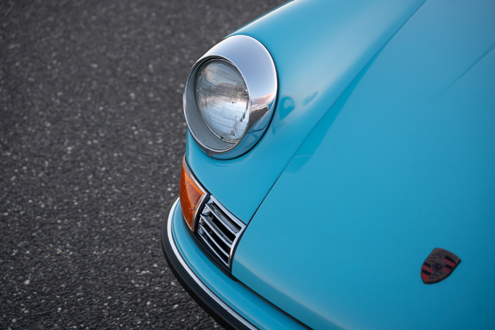 原汁原味才是最好，1969 Porsche 911S Coupe 水晶蓝