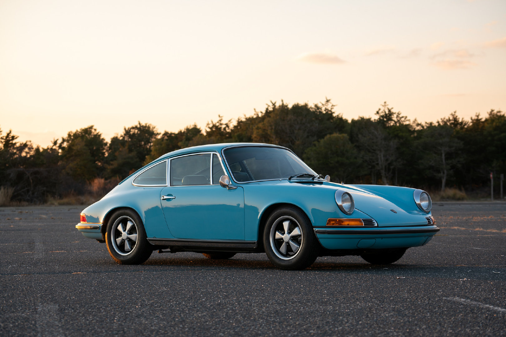 原汁原味才是最好，1969 Porsche 911S Coupe 水晶蓝
