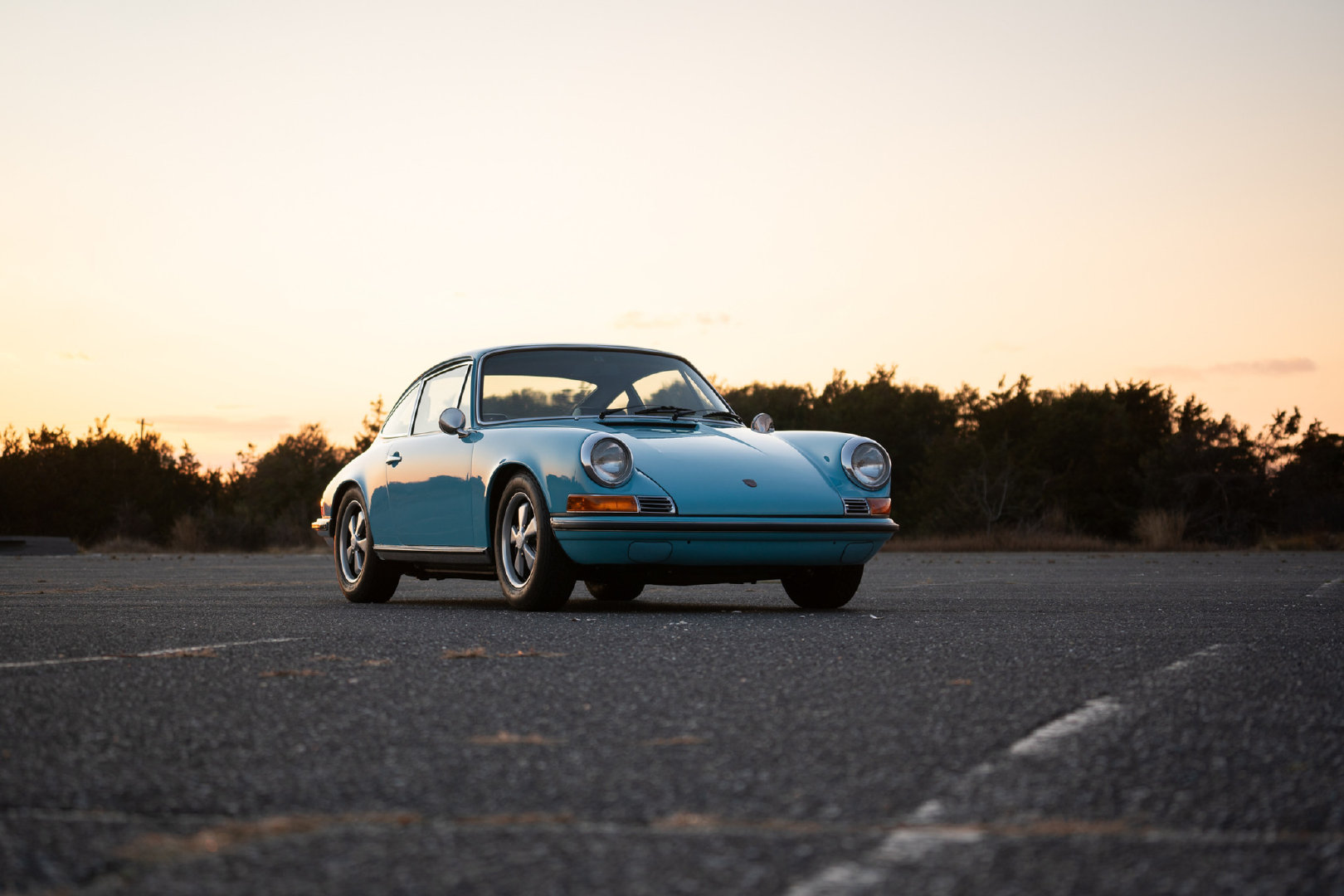 原汁原味才是最好，1969 Porsche 911S Coupe 水晶蓝