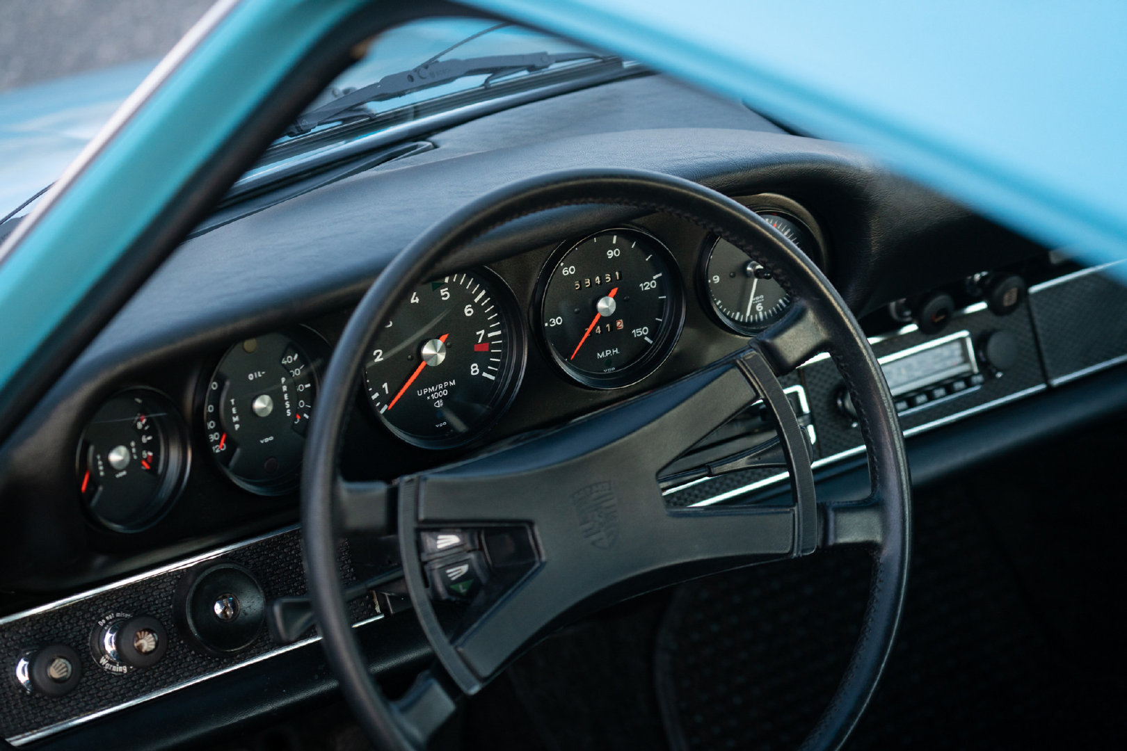 原汁原味才是最好，1969 Porsche 911S Coupe 水晶蓝