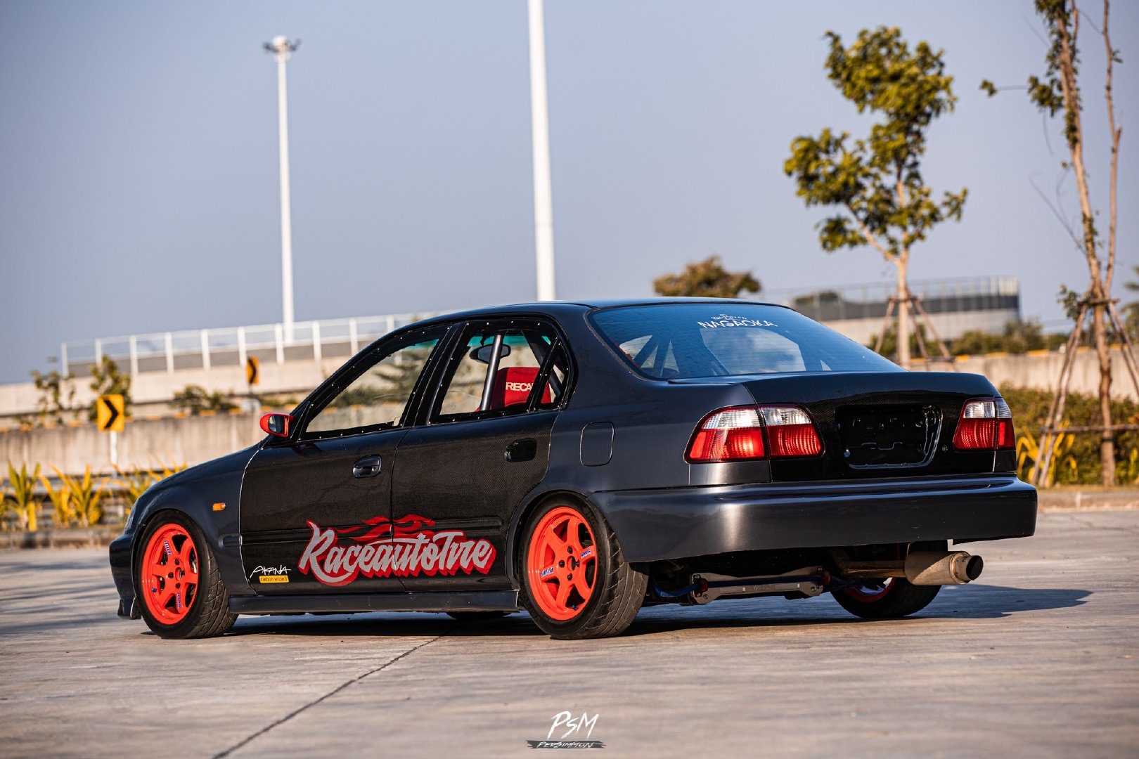 好看的汽车:x 战斗格 本田思域 ek