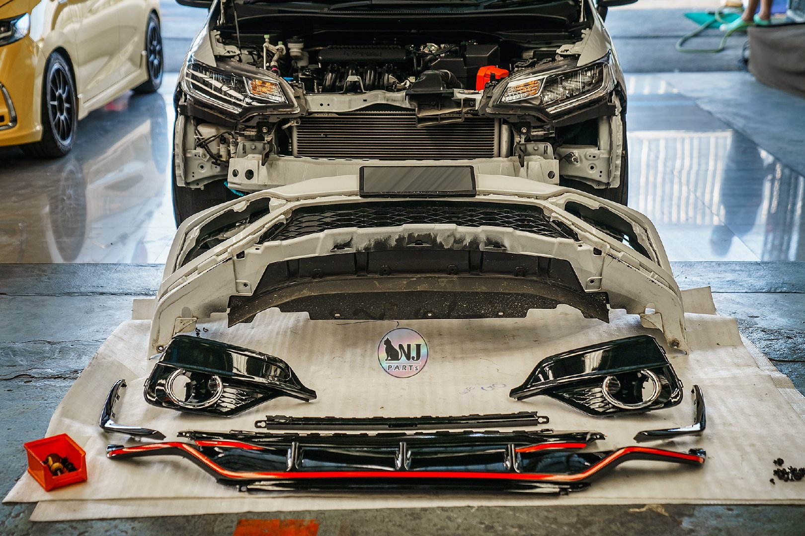 那些泰规 / 日规 的 本田飞度 GK5 外观件！