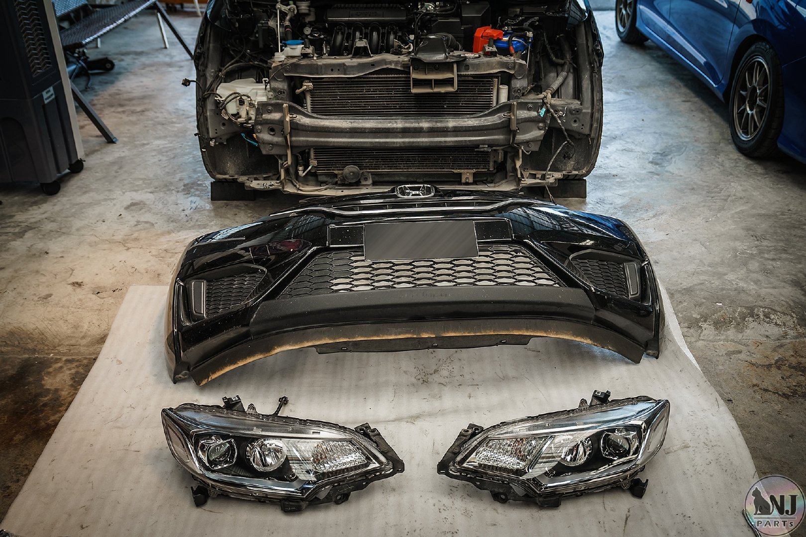 那些泰规 / 日规 的 本田飞度 GK5 外观件！