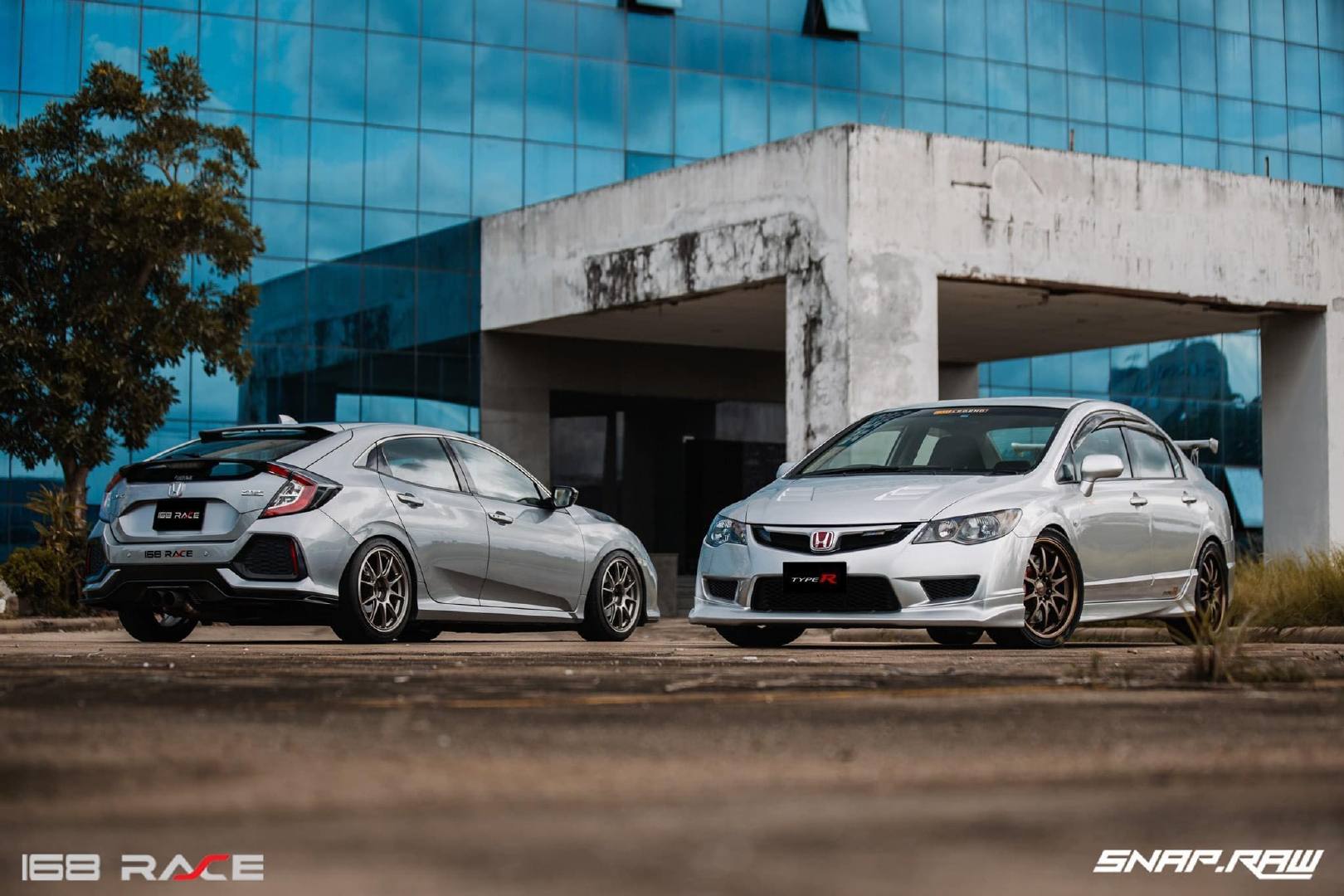 两款在中国最多人把玩的两款 本田思域 八代目