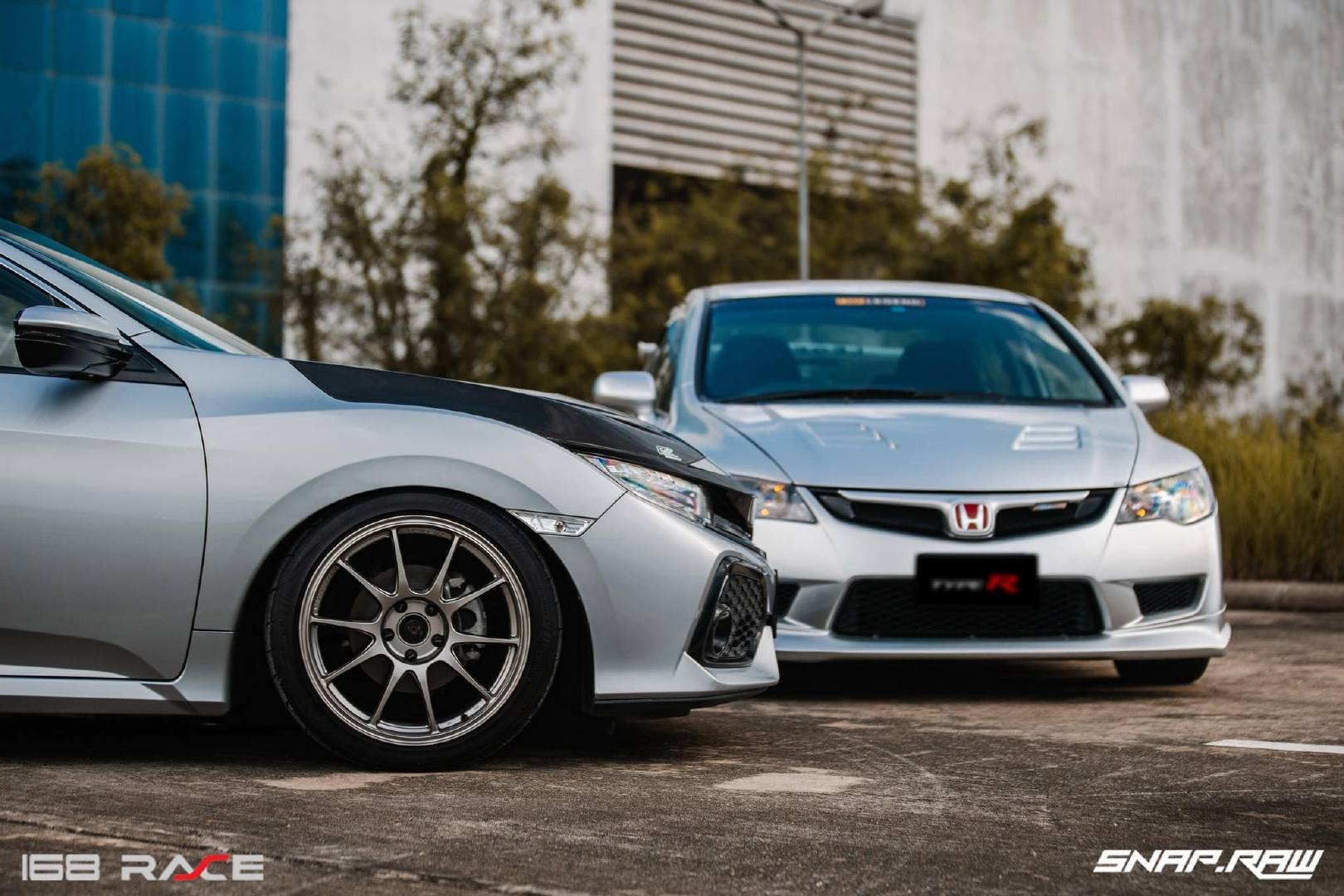 两款在中国最多人把玩的两款 本田思域 八代目