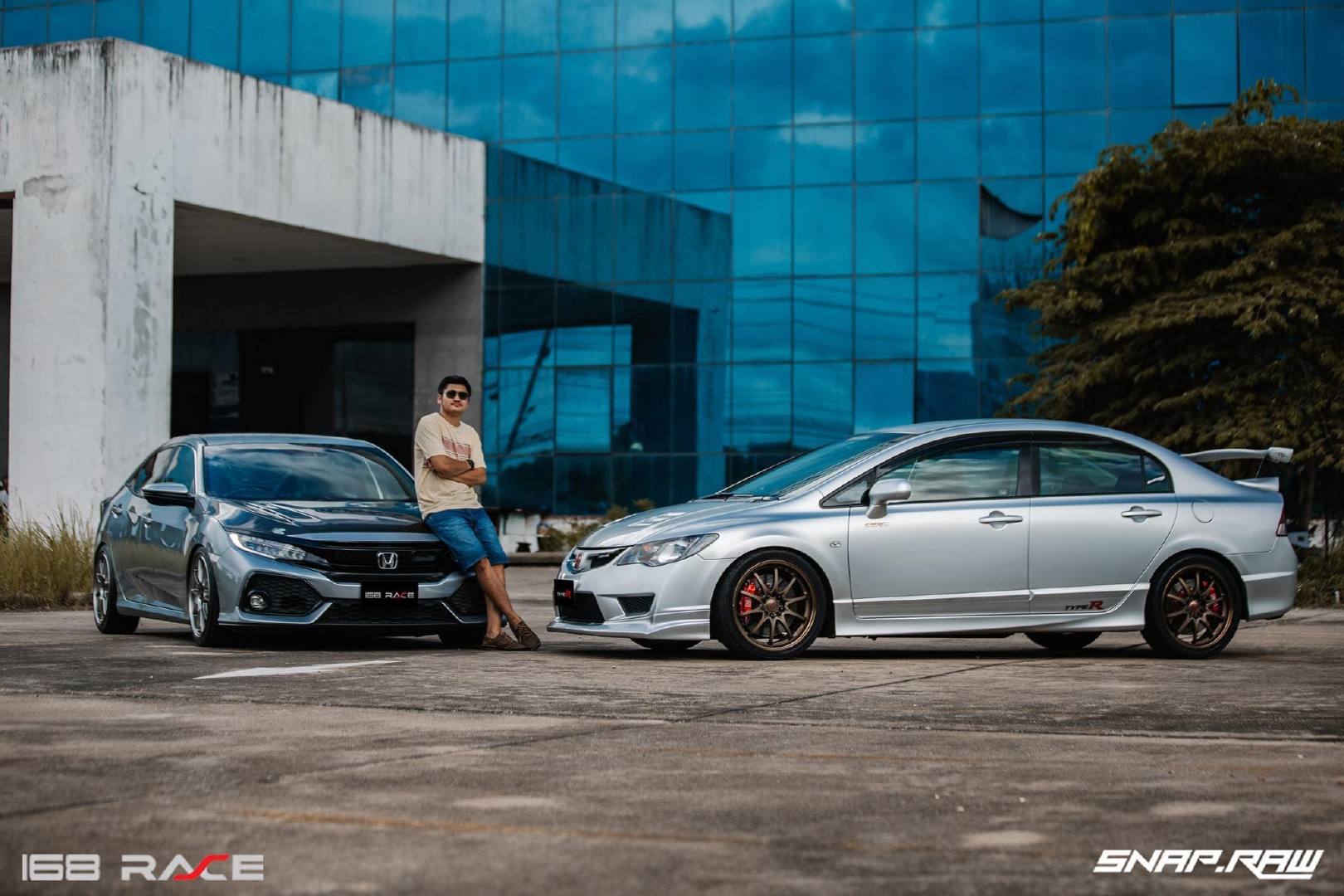 两款在中国最多人把玩的两款 本田思域 八代目