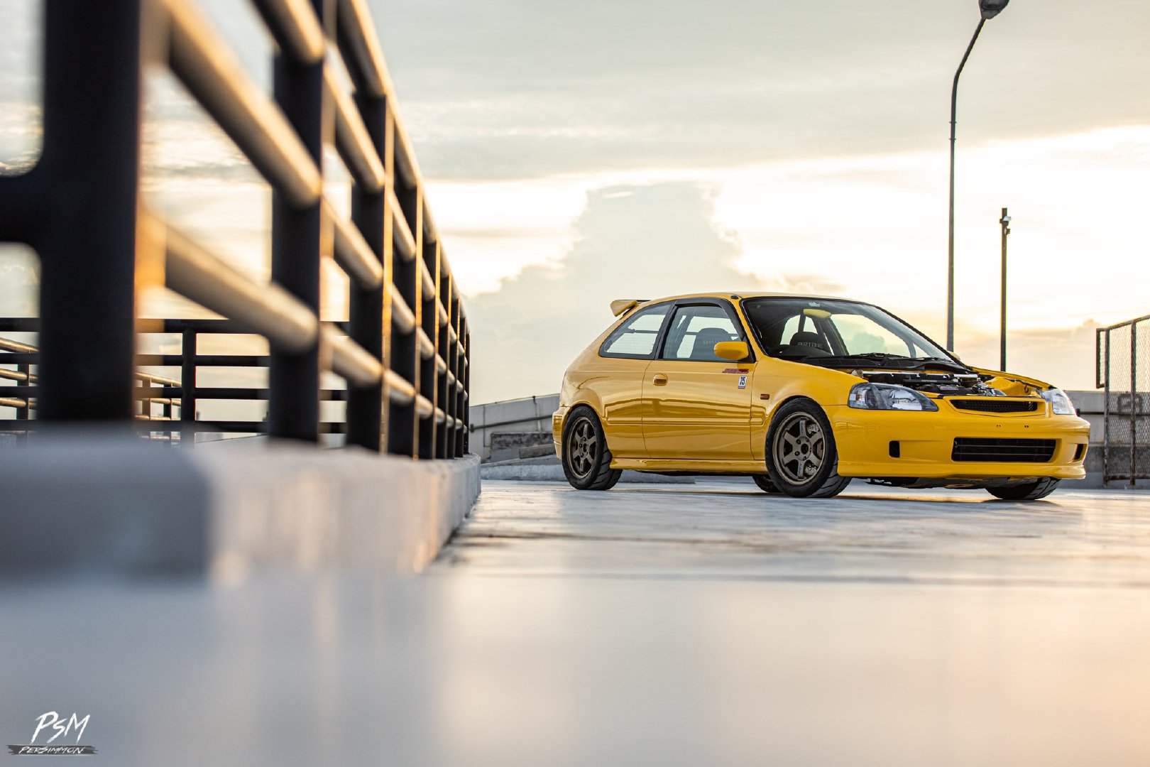 精致本田思域ek植入k机器