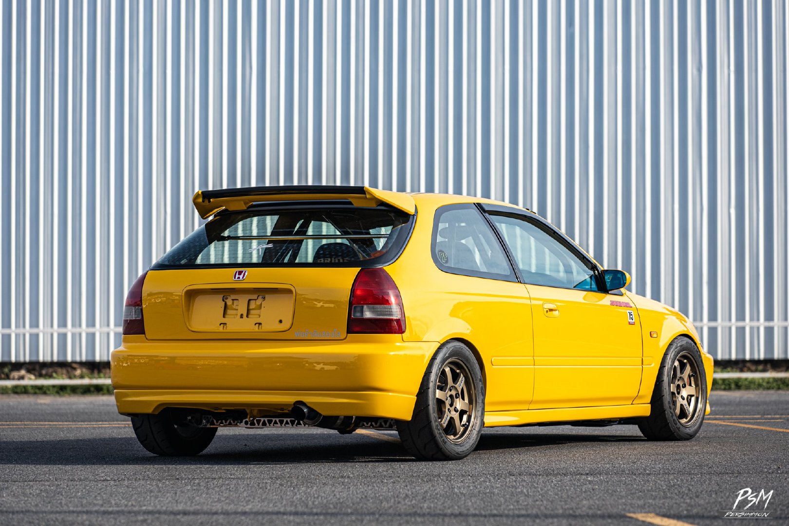 精致本田思域ek植入k机器