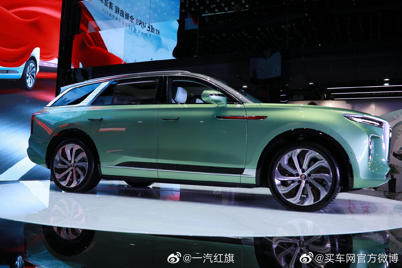 造型很科幻：红旗概念车发布