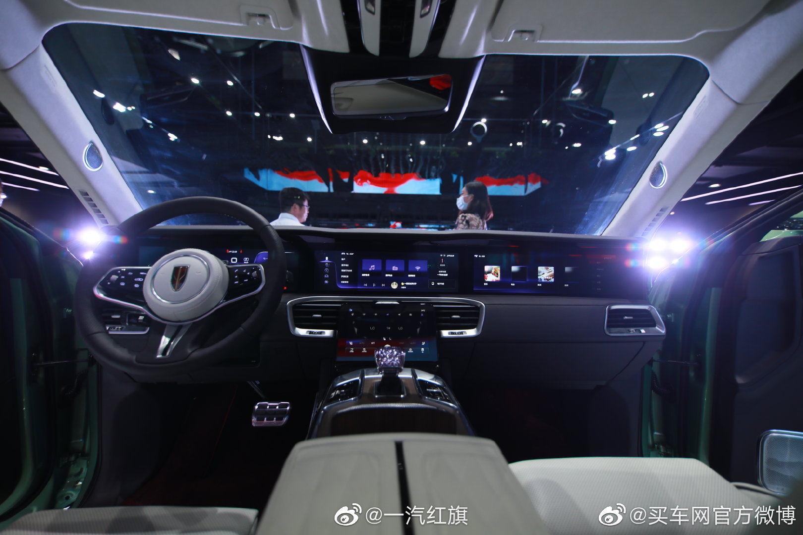 造型很科幻：红旗概念车发布