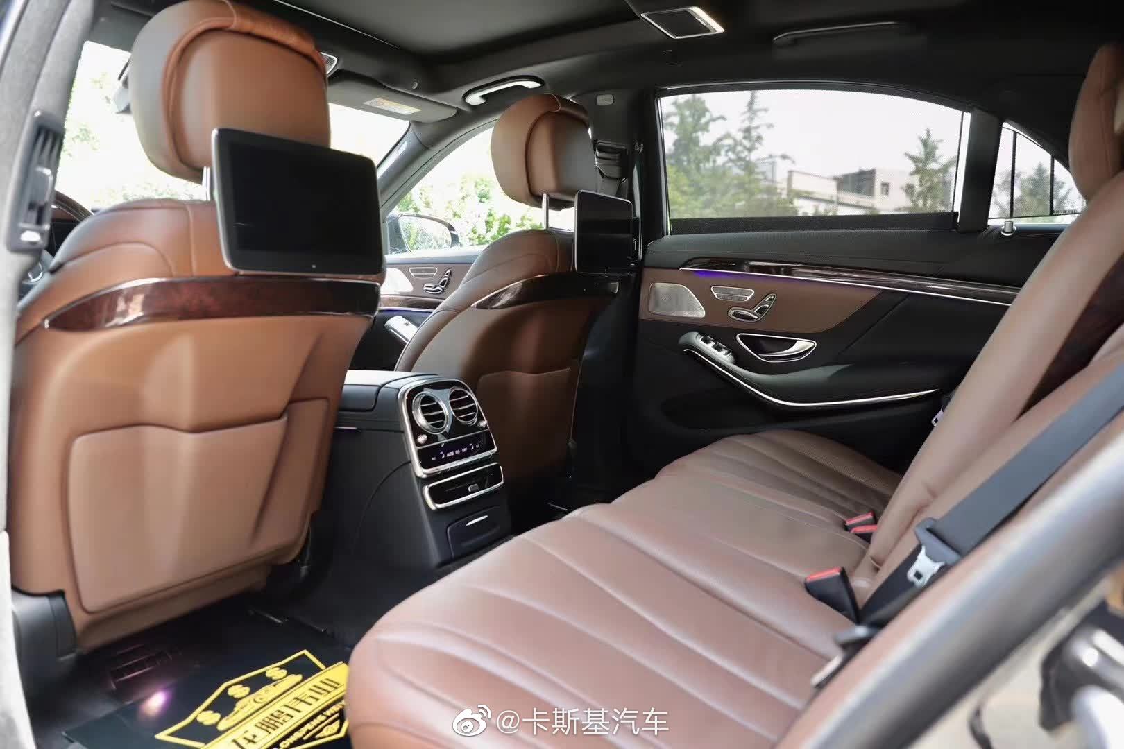 18年奔驰S350L最顶配 抬显 后娱 通风 柏林之声 三万多公里原漆