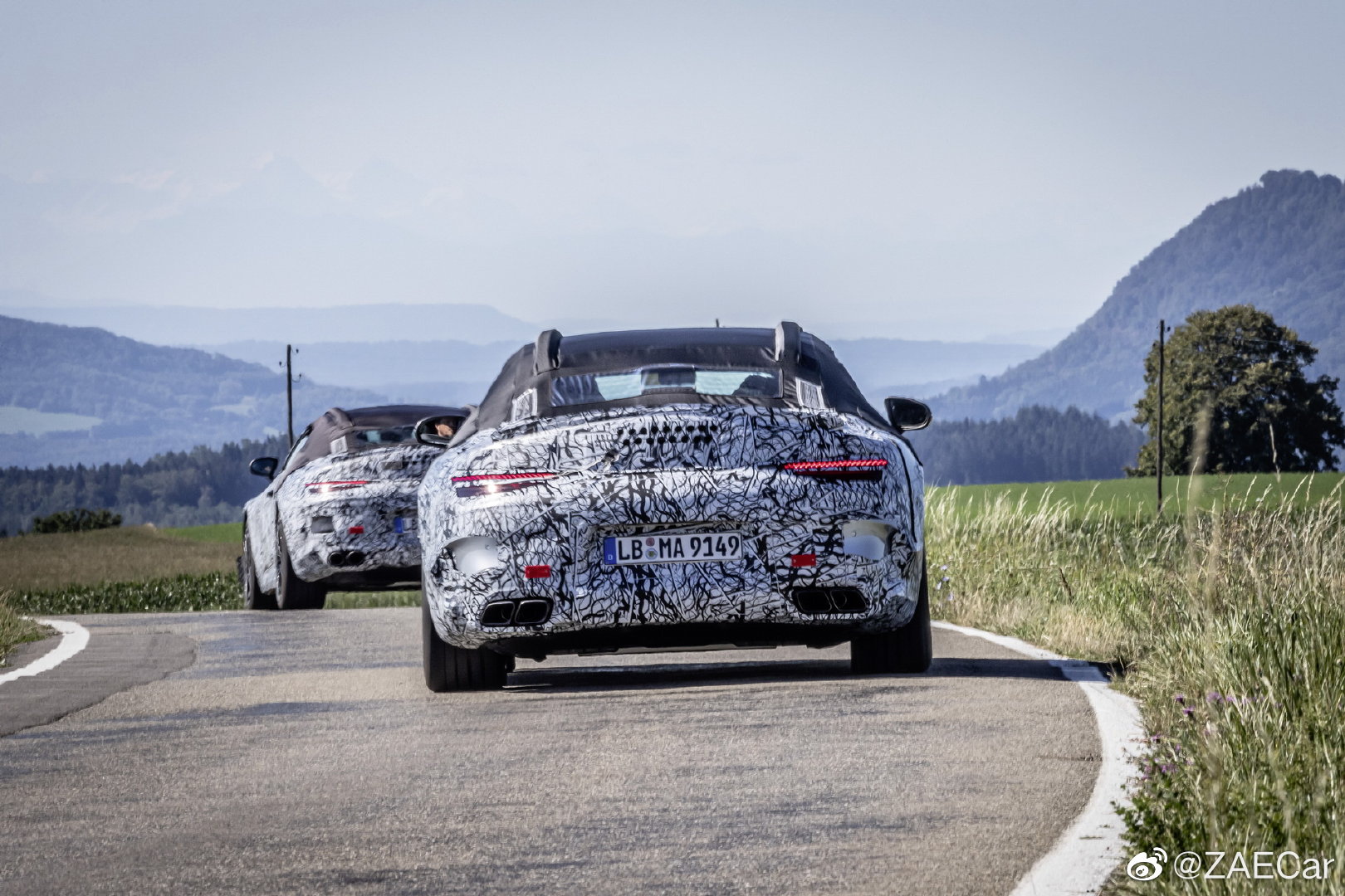 AMG SL：战意十足的配色!