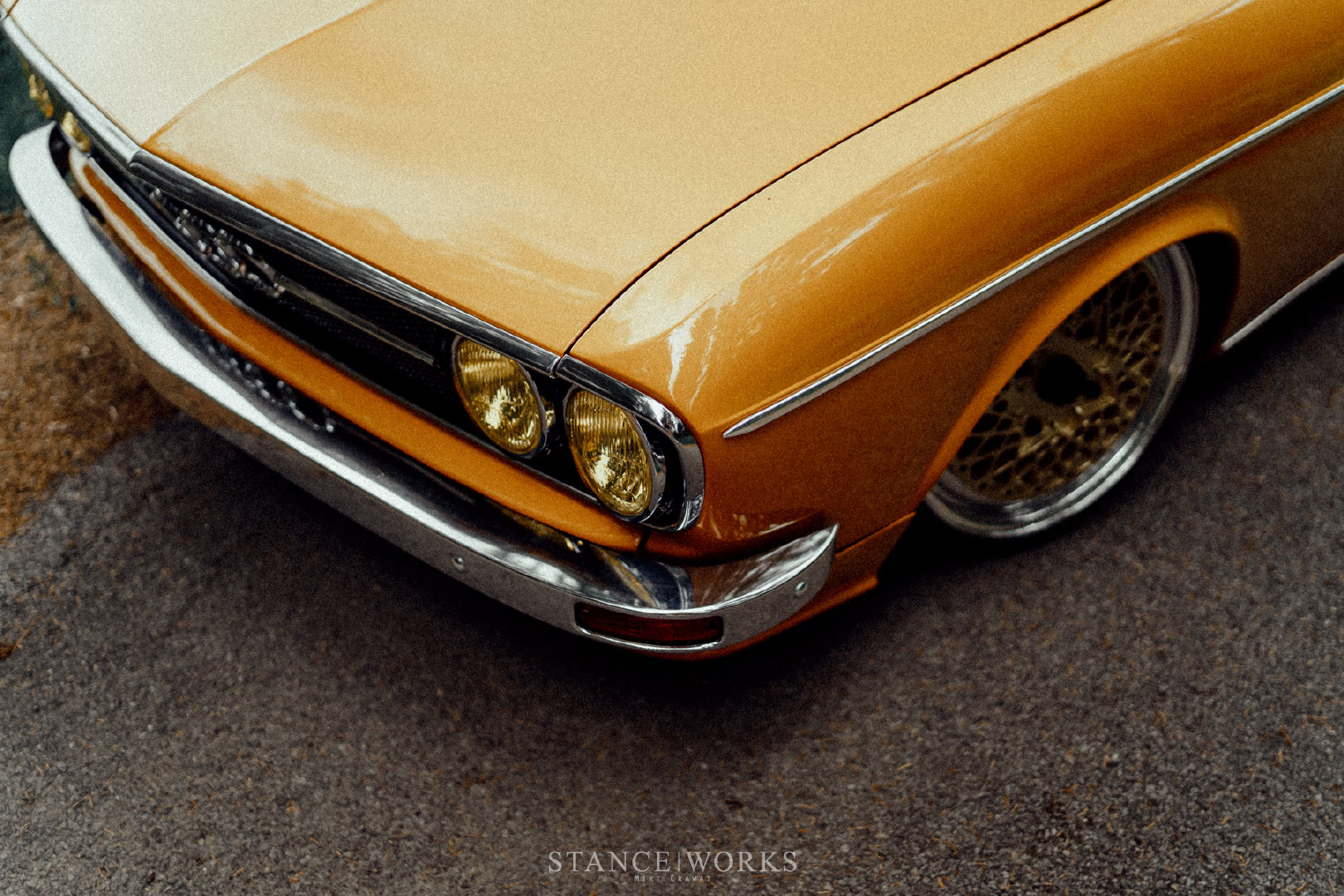 质感 1972 AUDI 100 LS  Via:Stanceworks