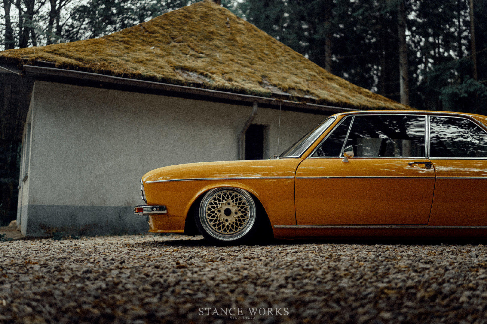质感 1972 AUDI 100 LS  Via:Stanceworks