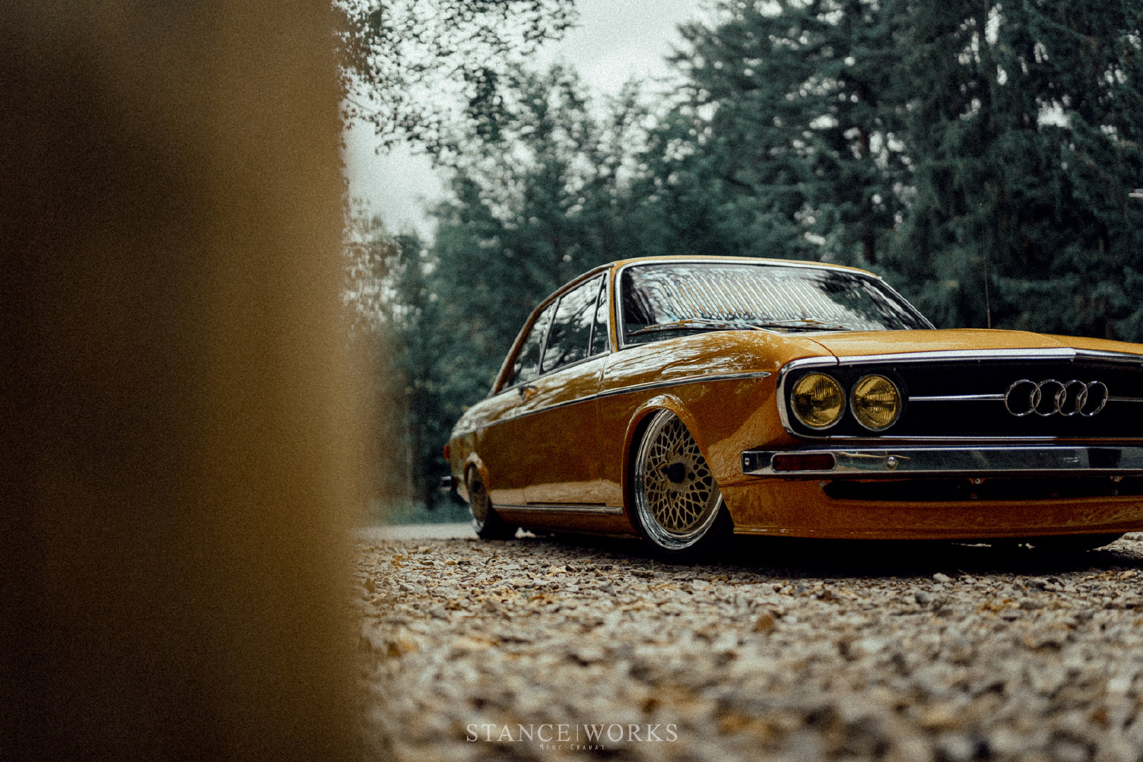 质感 1972 AUDI 100 LS  Via:Stanceworks