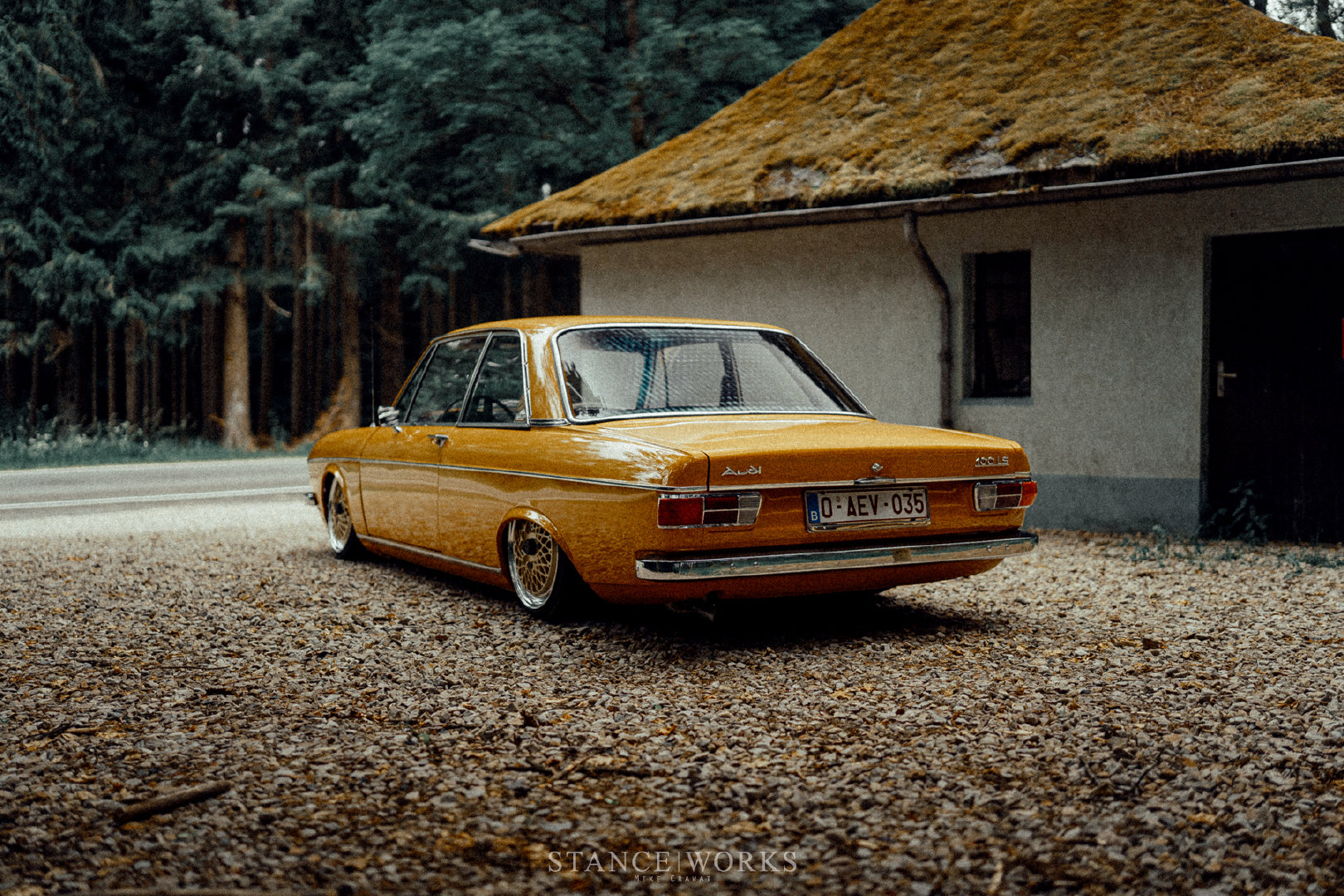 质感 1972 AUDI 100 LS  Via:Stanceworks