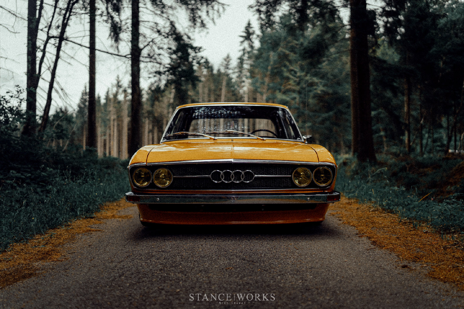 质感 1972 AUDI 100 LS  Via:Stanceworks