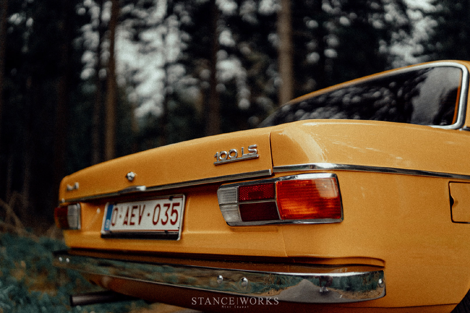质感 1972 AUDI 100 LS  Via:Stanceworks
