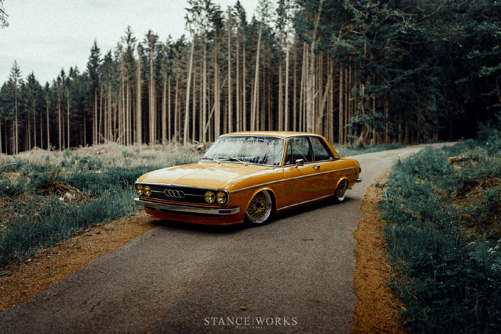 质感 1972 AUDI 100 LS  Via:Stanceworks