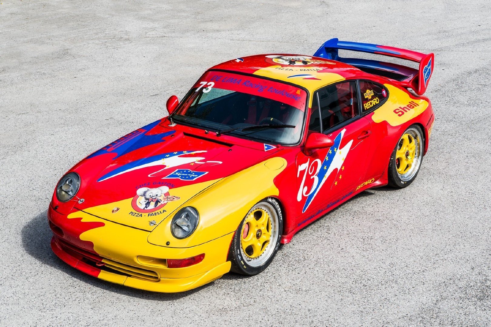 保时捷 993 Carrera 3.8 Cup 这样的涂装，多少人能驾驭得了？