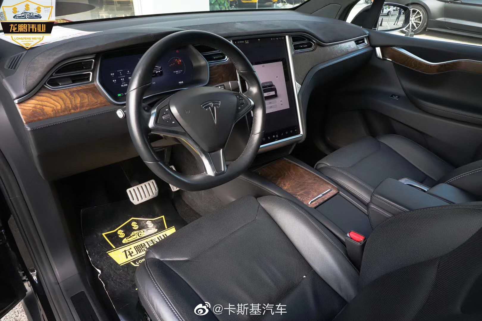 17年特斯拉P100D 狂暴模式++三万多公里 精品 配置单150万