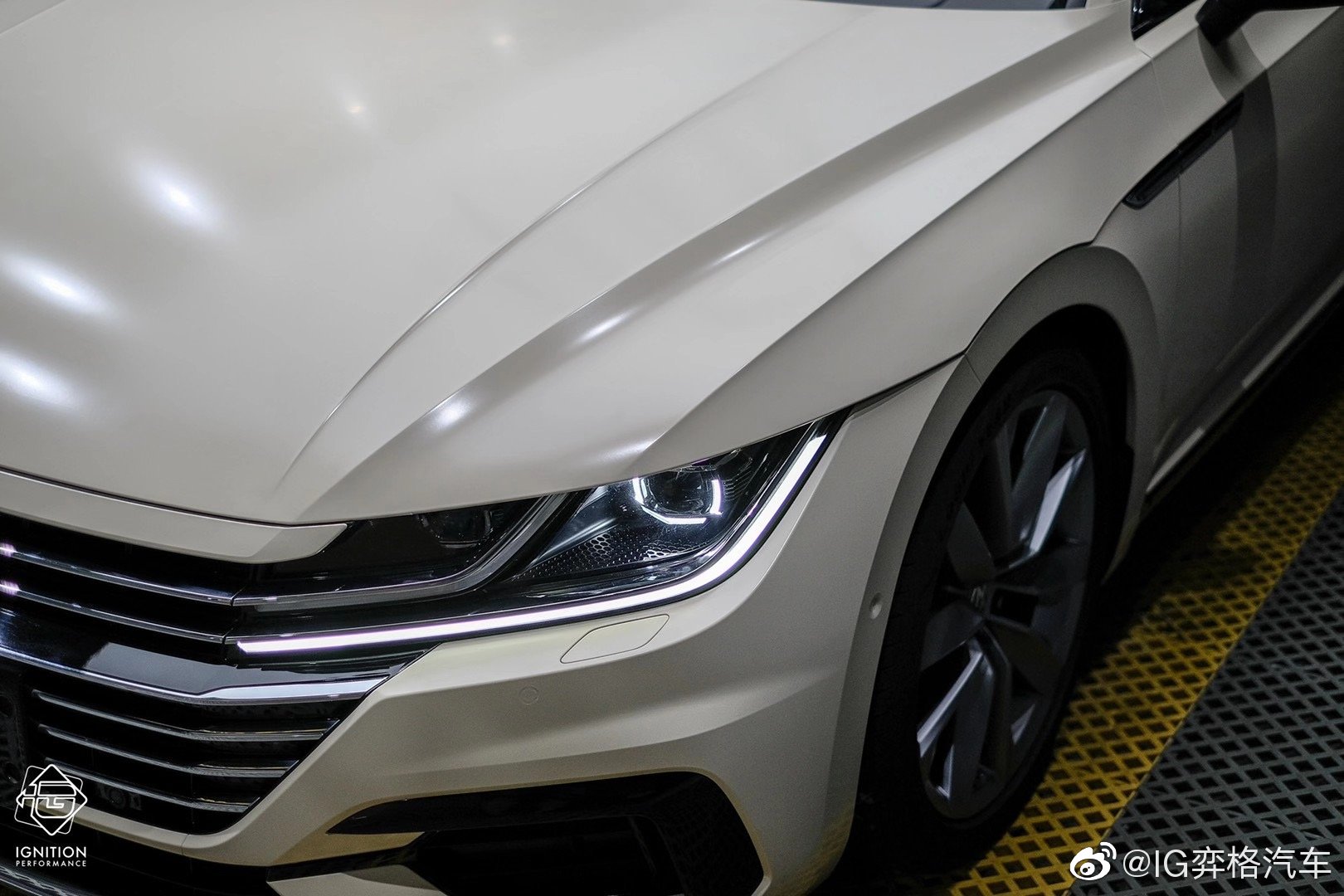 IG Performance 大众CC I AX拉哈拉沙漠黄 大众cc 改色膜