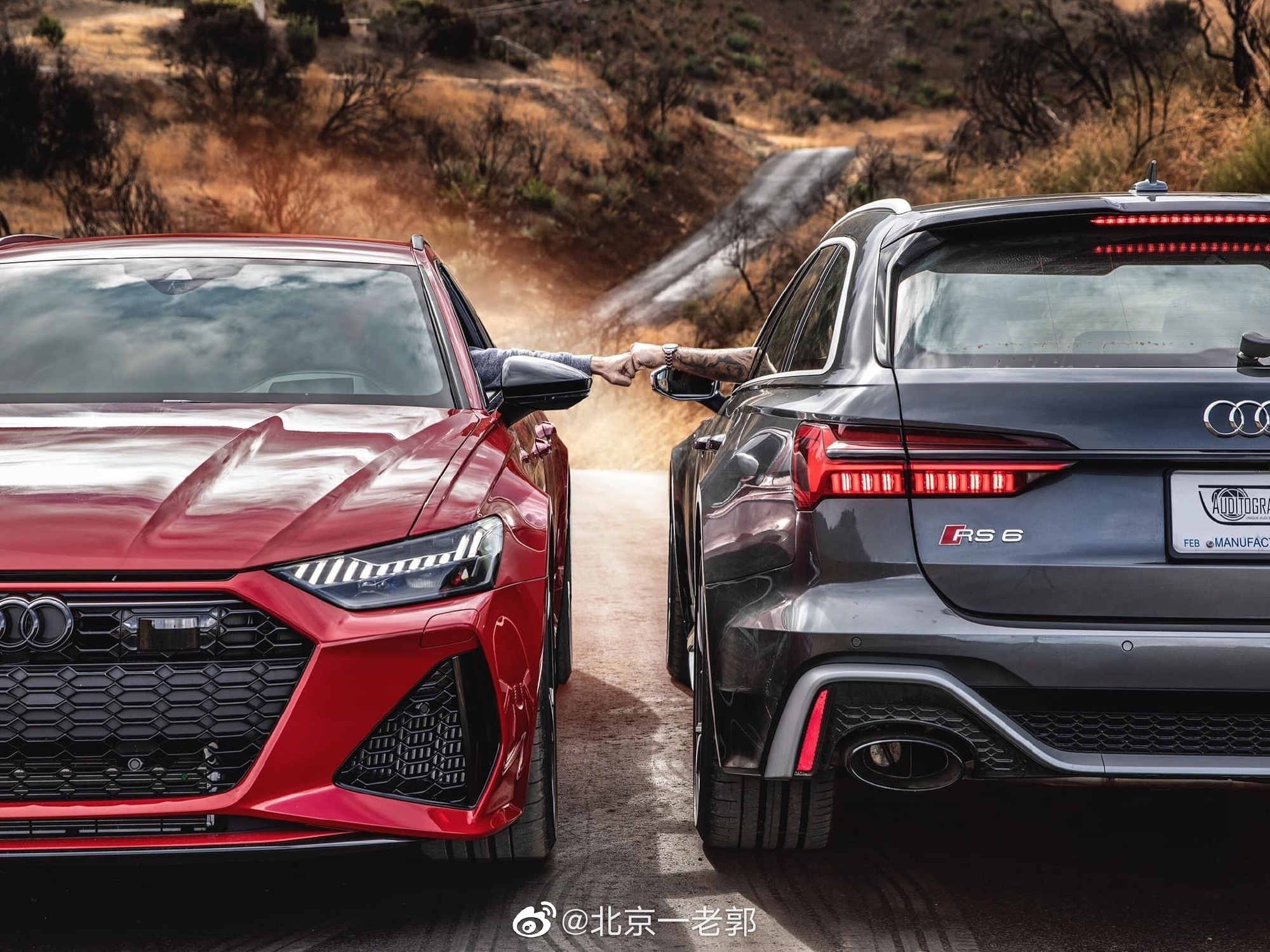 以后奥迪RS6就是我的奋斗目标了！