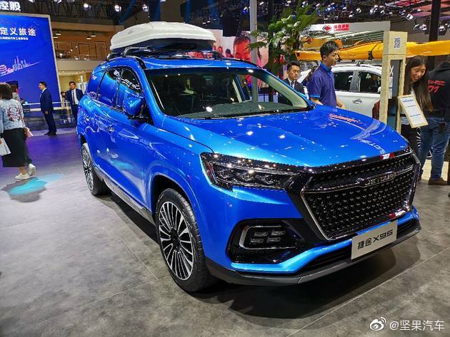 2019广州车展探馆 实用的7座SUV 捷途X95亮相