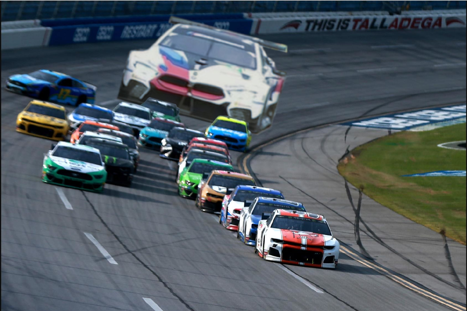 众所周知,在比赛中超越一辆宝马 m8 gte赛车是很难的.-新浪汽车