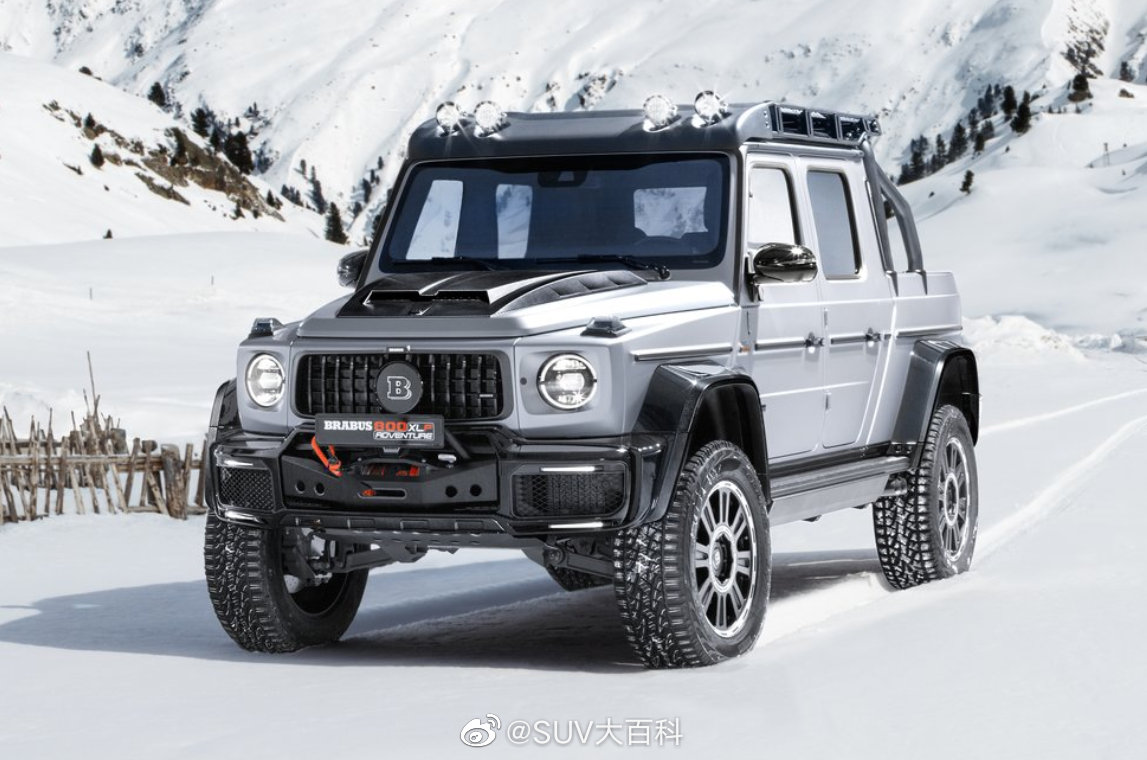 巴博斯800 Adventure XLP，自带无人机的男人，不，皮卡。