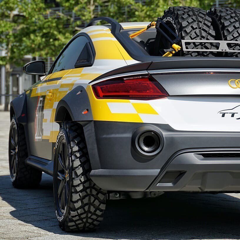 奥迪 TT 探险版！ 有兴趣了解一下么?