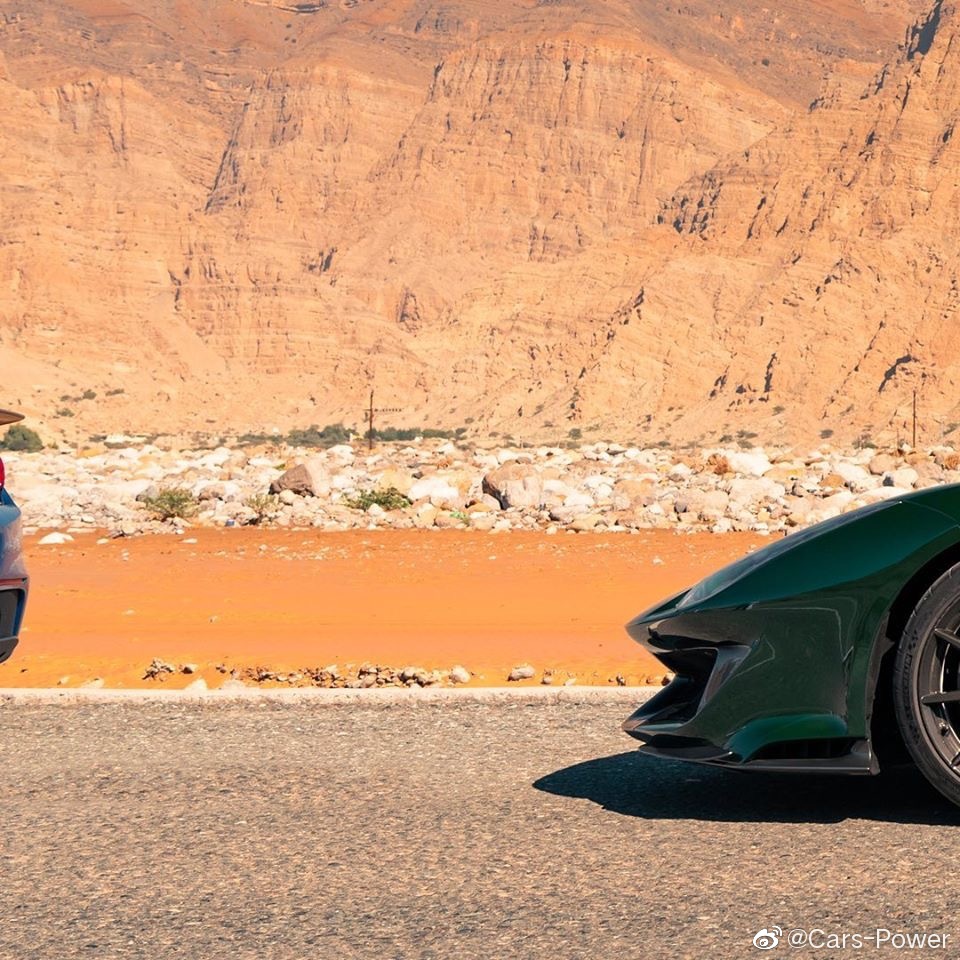 法拉利488 pista 定制绿 无敌了真是