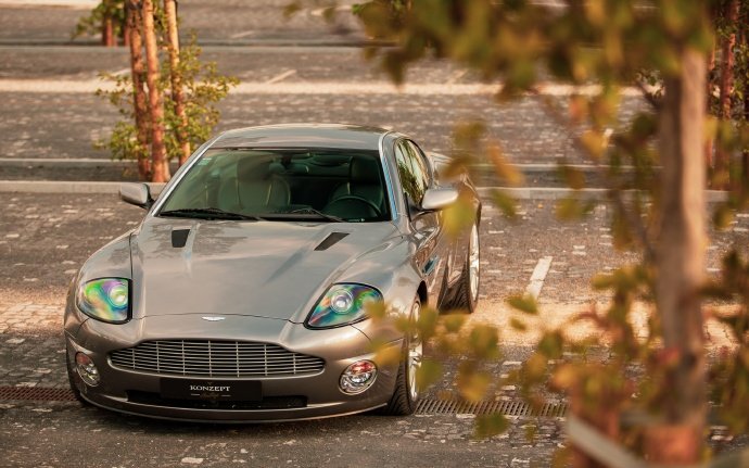 Aston Martin Vanquish 车身比例的确好看~