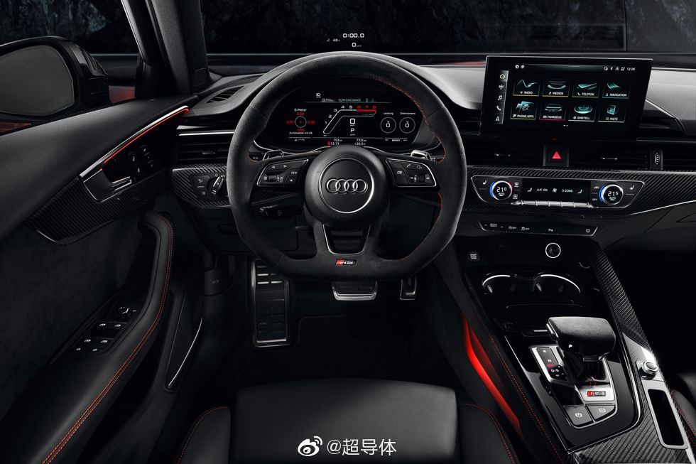 奥迪RS4：实车真的太漂亮了！